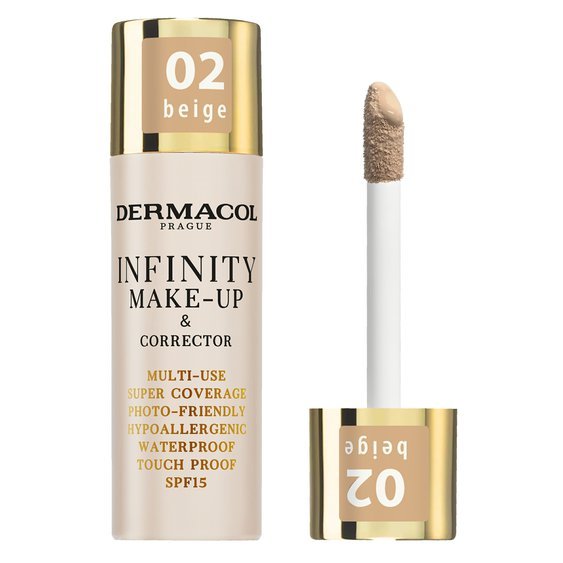 2171Dermacol Make-up a korektor Infinity 02 beige 20g