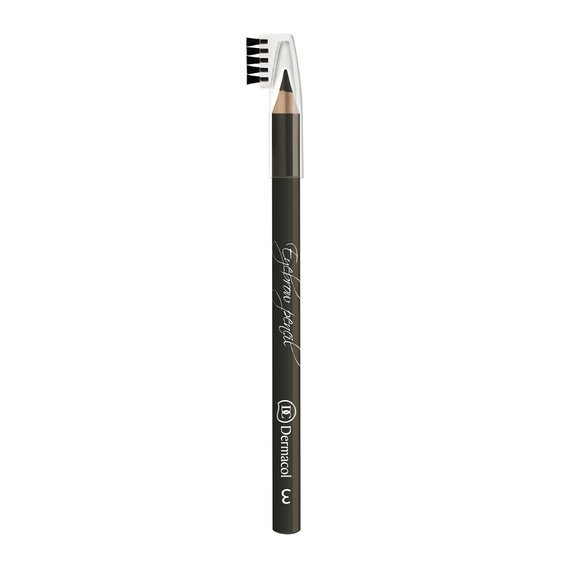 Dermacol tužka na obočí Soft Eyebrow Pencil 03 černá 1,6 g 23072 2184