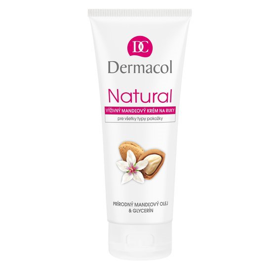 Dermacol Natural Výživný mandlový krém na ruce a nehry 100 ml 24298 4375