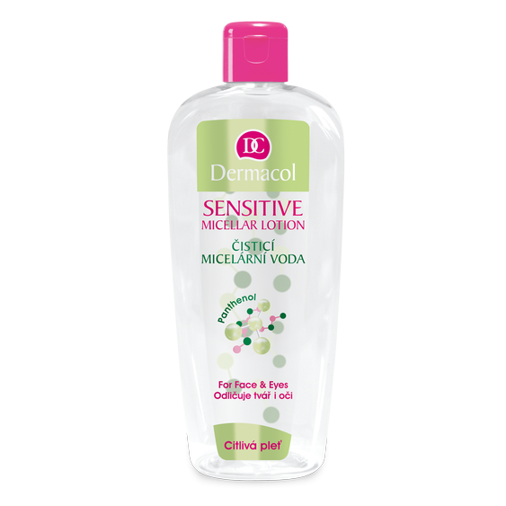 DERMACOL Sensitive Čisticí micelární voda 400 ml 25519