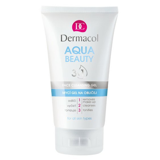 Dermacol Aqua Beauty - Mycí gel na obličej 150ml 26008