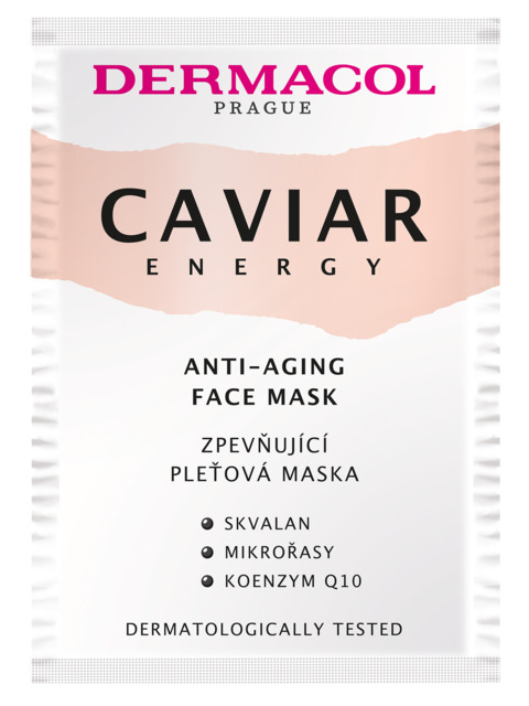 Dermacol Caviar energy pleťová maska 16ml