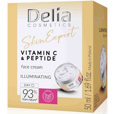 Delia Cosmetics SKIN EXPERT pleťový krém denní s Vit. C a Pepide 50ml_2773