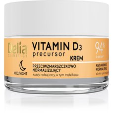 Delia Cosmetics Normalizující noční krém proti vráskám Vitamin D3 Precursor, 50 ml