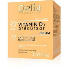 Delia Cosmetics Normalizující denní krém proti vráskám Vitamin D3 Precursor, 50 ml
