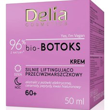 DELIA COSMETICS BIO-BOTO  Silně liftingový a proti vráskový pleťový krém 60+, 50ml