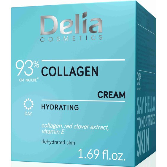Delia Cosmetics Collagen pleťový krém denní 93% VEGAN, 50ml_2797