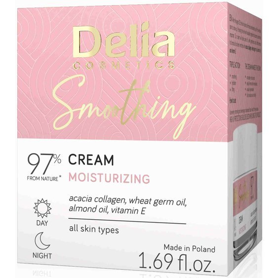 Delia Cosmetics Smoothing hydratační pleťový krém den/ noc, 50ml_2798