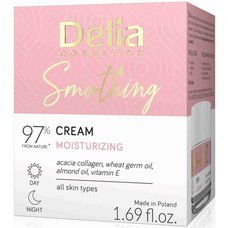 Delia Cosmetics Smoothing hydratační pleťový krém den/ noc, 50ml_2798