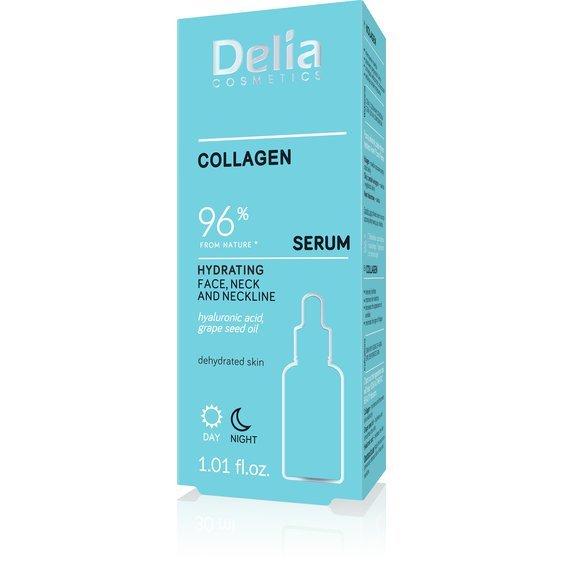 Delia Cosmetics Collagen Pleťové sérum 96% Vegan, 30ml_2807