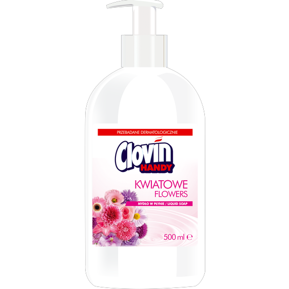 HANDY antibakteriální tekuté mýdlo květiny 500ml 76001