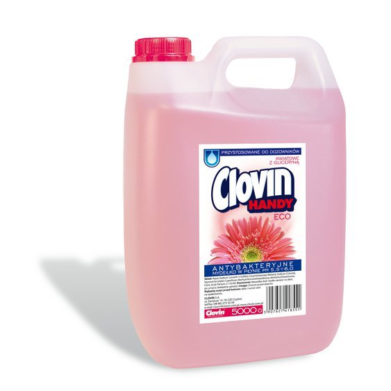 CLOVIN Tekuté mýdlo antibakteriální Květ 5L 76012