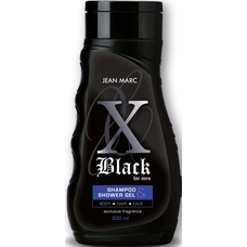 JEAN MARC X BLACK vlasový a sprchový gel pro může 300ml