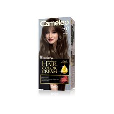 CAMELEO Omega + Barva na vlasy 5.0 - světle hnědá 50ml