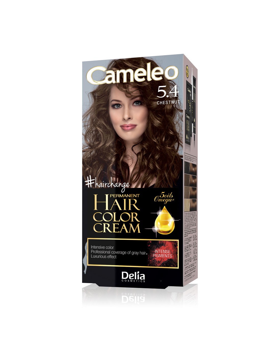 Delia CAMELEO barva na vlasy 5.4 chestnut 50ml