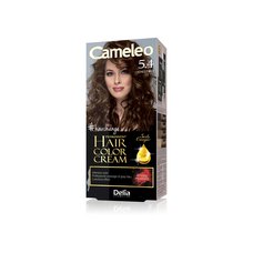 CAMELEO Omega + Barva na vlasy 5.4 -  kaštan 50ml