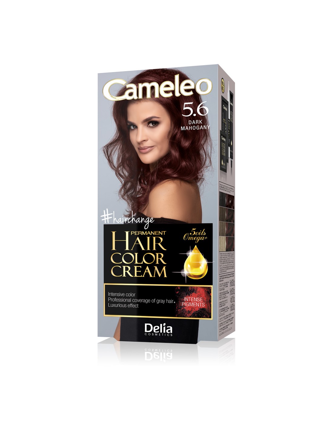 Delia CAMELEO barva na vlasy 5.6 dark mahogany 50ml