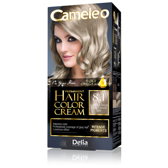 CAMELEO barva na vlasy 8.1 popelavá blond 50ml 87520