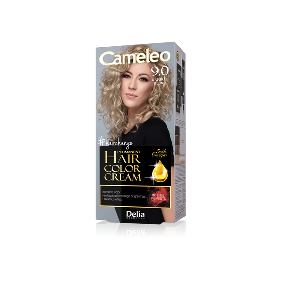 87521 CAMELEO Omega+ Barva na vlasy - přírodní blond 9.0 50ml