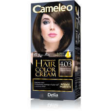 CAMELEO Omega+ Barva na vlasy 4.03 - moka hnědá 50ml