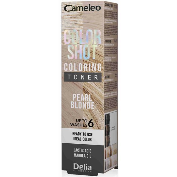 Delia Cosmetics Cameleo Color Shot toner Pearl Blonde 60ml 87647