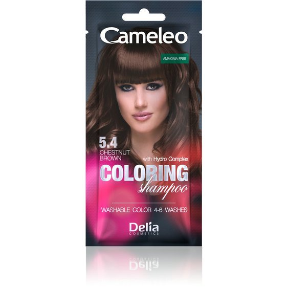 Delia Cameleo No1 Barevný šampon 5.4 ořech 40 ml  87690
