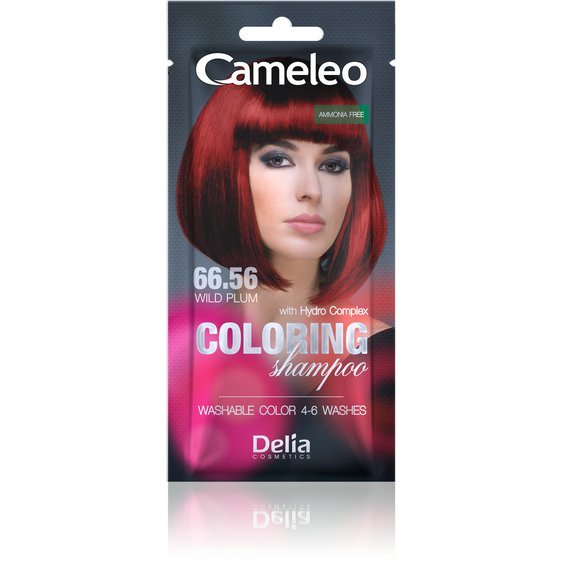 DELIA Cameleo No1 Barevný šampon 66.56 wild plum 40ml 87692