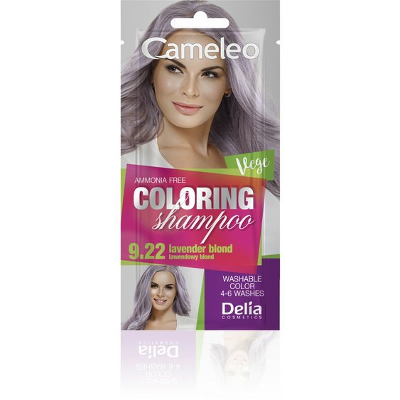 Delia Cameleo barevný šampon na vlasy 9.22 levandulová blond 40ml 87696