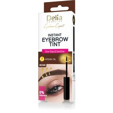 Delia Cosmetics Expresní henna na obočí hnědá 6ml