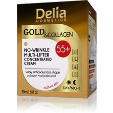 DELIA COSMETICS Gold&Collagen krém proti vráskám 55+ 50ml