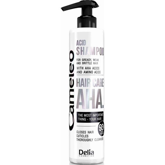 Delia Cosmetics Cameleo Hair Care AHA Kyselý šampon pro slabé a křehké vlasy, 250ml 88105