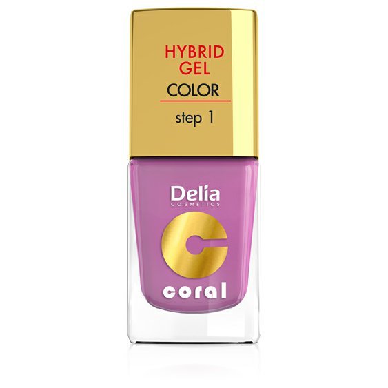 DELIA Hybrid Coral Gel lak 05 pudrově růžový 11 ml 88128