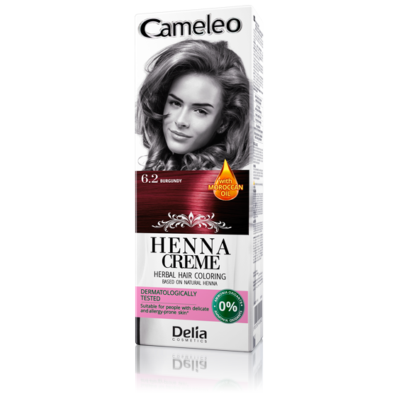 DELIA Cameleo Henna barva vlasy 6.2 burgundová 88183