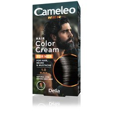 CAMELEO barva na vlasy pro muže - černá 30ml