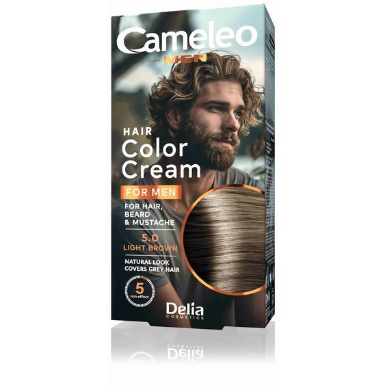 CAMELEO barva na vlasy pro muže - světle hnědá 30ml 89303