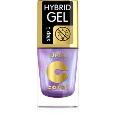 DELIA COSMETICS Multi- reflective Hybrid gel lak na nehty 106 fialová 11ml
