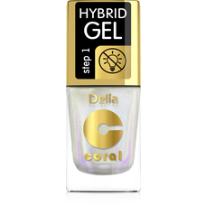 DELIA COSMETICS Multi- reflective Hybrid gel lak na nehty 104 perlová 11ml