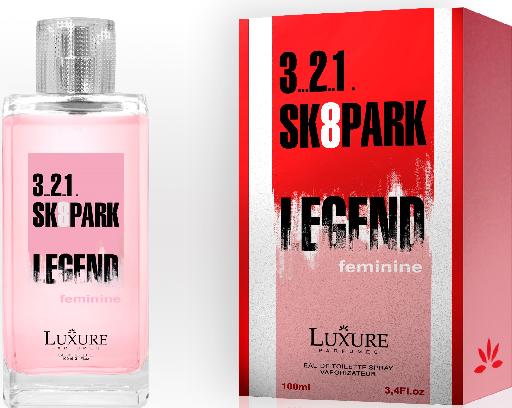 Luxure SK8PARK LEGEND FEMINIME parfémovaná voda pro ženy 100 ml
