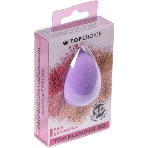 TOP CHOICE tvarovaná houbička na make-up 35852 94457 3585