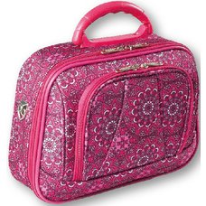 TOP CHOICE Ethno kosmetický kufřík růžový "S" 95603