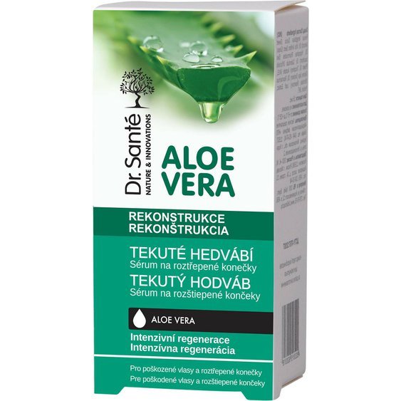 Dr. Santé Aloe Vera tekuté hedvábí na vlasy s výtažky aloe vera 30ml 96138