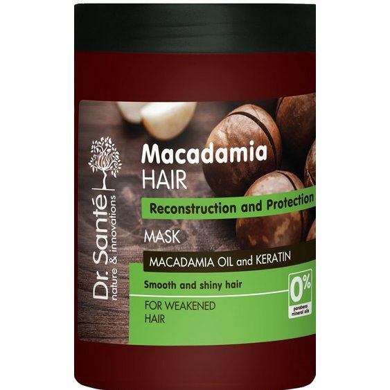 Dr. Santé Macadamia maska na vlasy s výtažkem makadamiového oleje 1l 96143