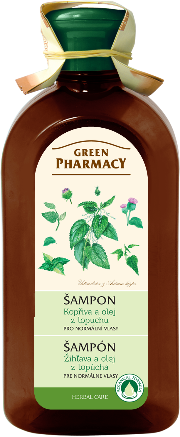 GREEN PHARMACY šampon na normální vlasy 350ml