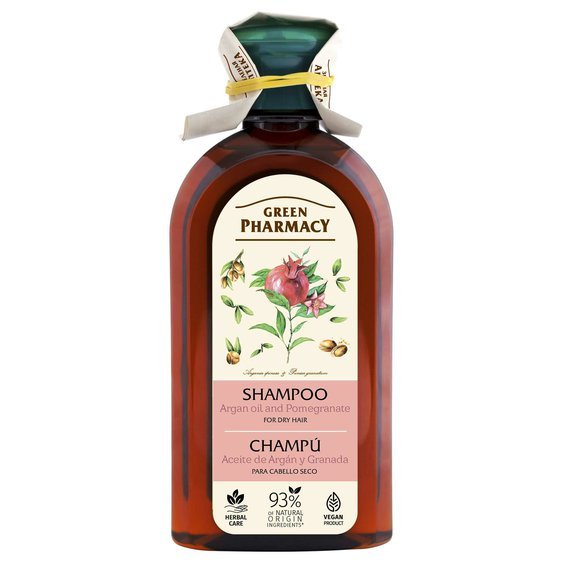Green Pharmacy Arganový olej a granátové jablko šampon pro suché vlasy 350 ml 96173