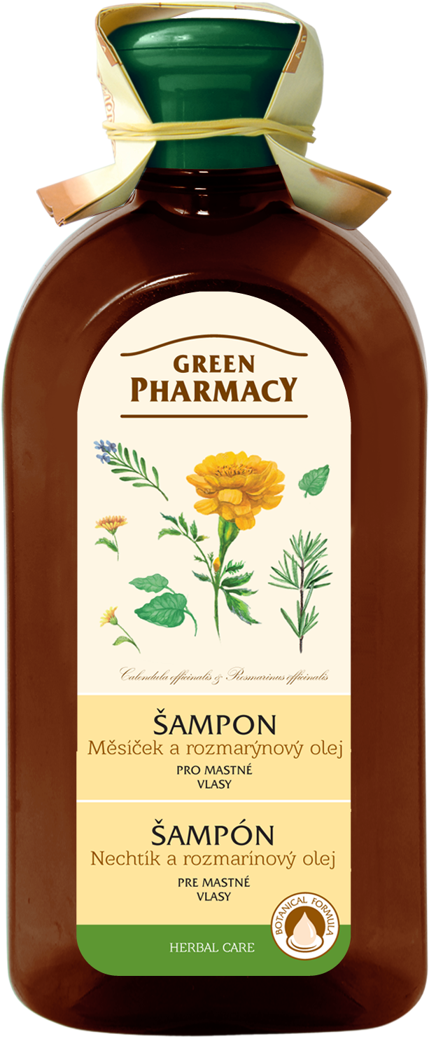 GREEN PHARMACY šampon na mastné vlasy 350ml