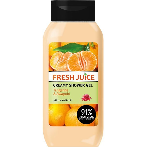 Fresh Juice Krémový sprchový gel Mandarinka & Havajský zázvor Awapuhi 400ml 96706
