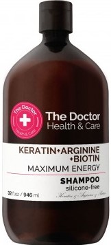 The Doctor Keratin + Arginine + Biotin Maximum Energy Shampoo 946ml