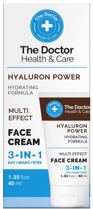 THE DOCTOR Health & Care HYALURON POWER Krém na obličej 3v140ml