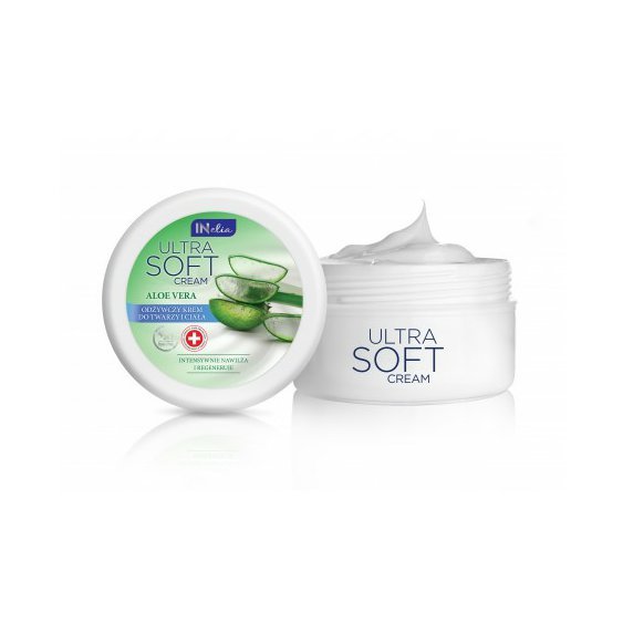 INelia ULTRA SOFT Krém Výživný na tvář a tělo ALOE VERA 200ml 97300