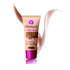 DERMACOL Toning Cream 2v1 tónovací krém bronze  30 ml